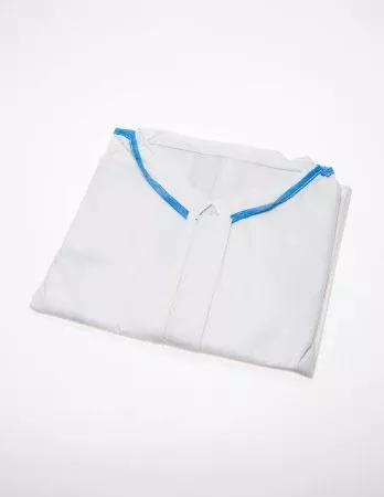 Veltek Associates Coverall MP Easy2Gown Medium White Disposable Sterile - Case of 25 - 1700P-E-S-17001-CS