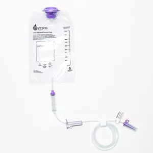 Vesco Medical 32 - Gravity Bag 1000 mL Feeding Set, Latex-Free