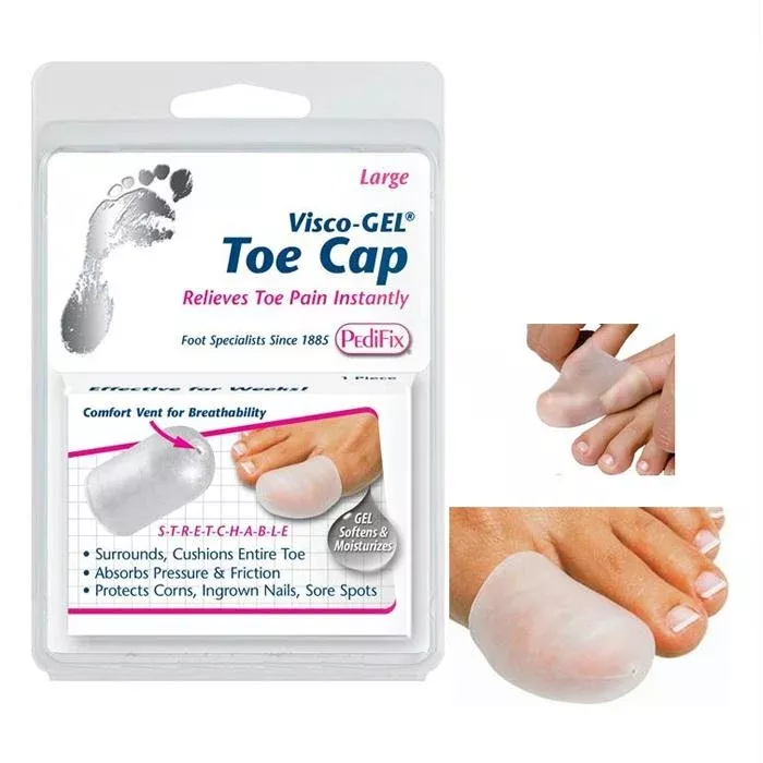 Visco-gel All-gel Toe Cap Large- 1 Each