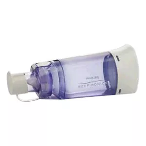 Vyaire 107-9830 - OptiChamber Diamond Chambers without Mask in Reclosable Bag, Clear