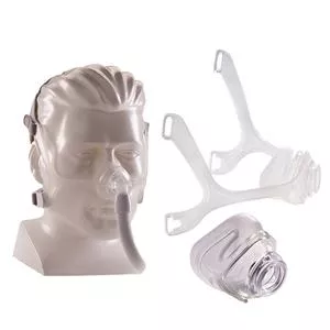Wisp Nasal Mask With Clear Frame And Headgear, Large- 1 Each