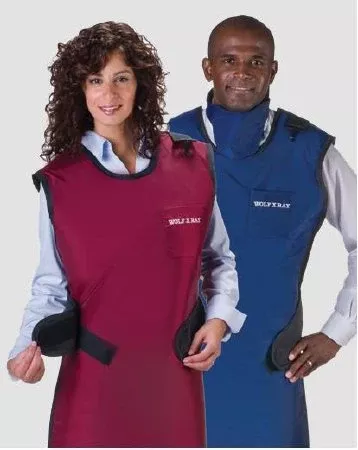 Wolf X-Ray X-Ray Apron Royal Blue Easy Wrap Style Medium - Each - 65021TB-20-EA