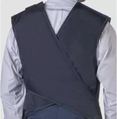 Wolf X-Ray X-Ray Apron with Thyroid Collar Hunter Green Easy Wrap Style Large - Each - 65023TC-36-EA