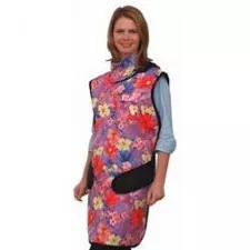 Wolf X-Ray X-Ray Apron with Thyroid Collar Hunter Green Easy Wrap Style Medium - Each - 65021TC-36-EA
