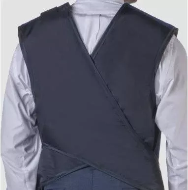 Wolf X-Ray X-Ray Apron with Thyroid Collar Purple Easy Wrap Style Small - Each - 65025TC-12-EA
