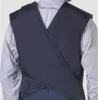 Wolf X-Ray X-Ray Apron with Thyroid Collar Teal Easy Wrap Style Large - Each - 65023TC-14-EA