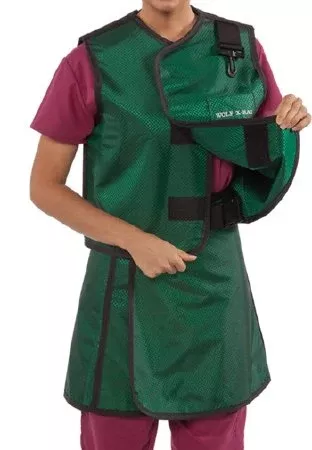Wolf X-Ray X-Ray Vest Medium Blue Wraparound Style Medium - Each - 66078-16-VEST ONLY MED/BLU-EA