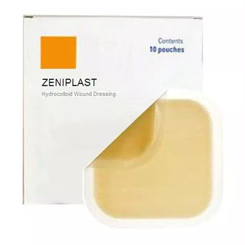 Zenimedical Zeniplast Hydrocolloid Dressing 4" X 4"- 1 Each