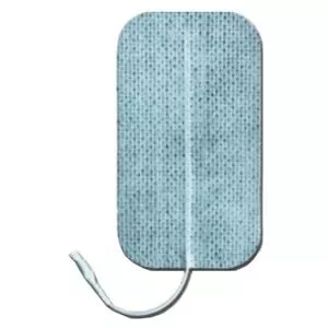 Zewa Electrotherapy Electrode, Deluxe, Rectangle, Reusable, 2" X 3.5", 4 Count- Pack(age) of 4