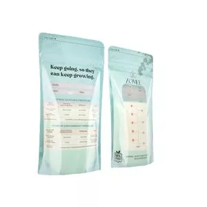 Zomee Milk Storage Bags, 100 Count- Box of 100